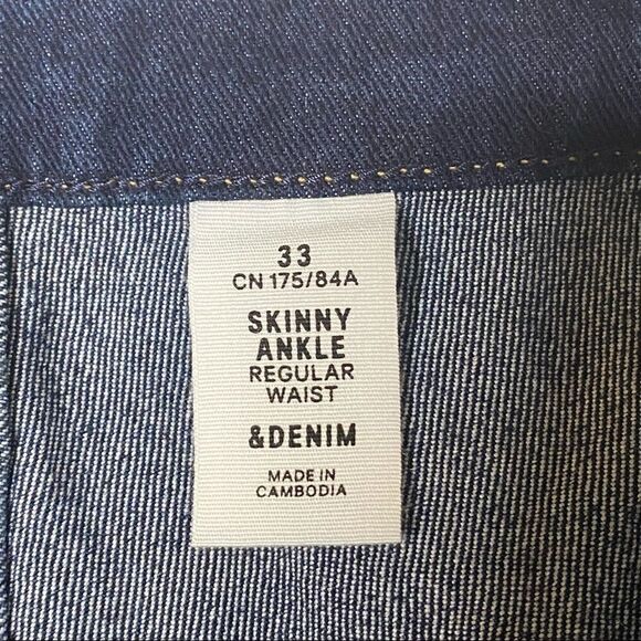 H&M | Skinny Ankle Regular Waist Jeans NWT - Picture 4 of 7